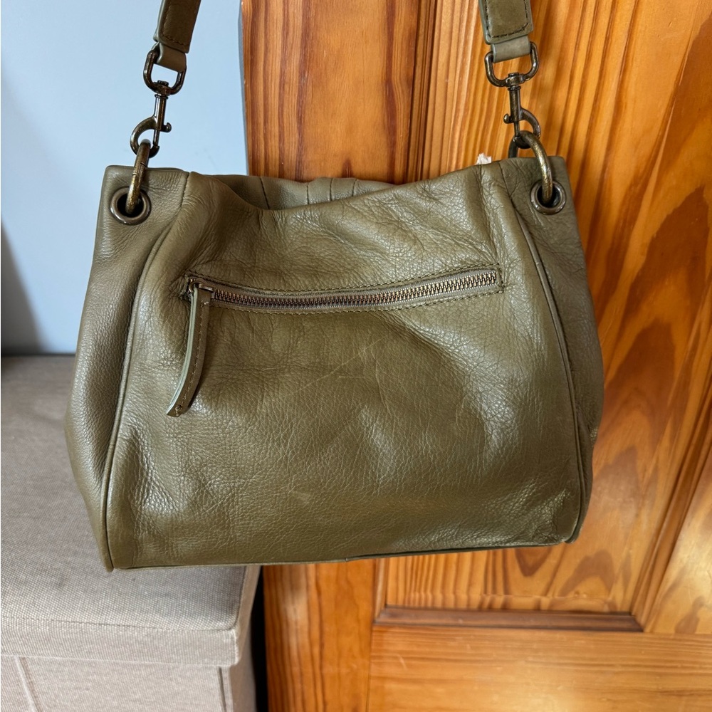 American Leather green leather hobo. Great used condition. - Picture 2 of 6